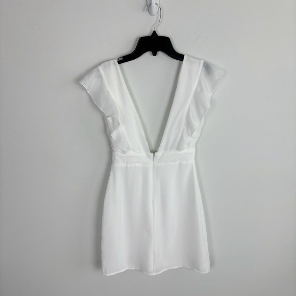 Superdown Harlow Mini Dress in White Size XS - Picture 6 of 12